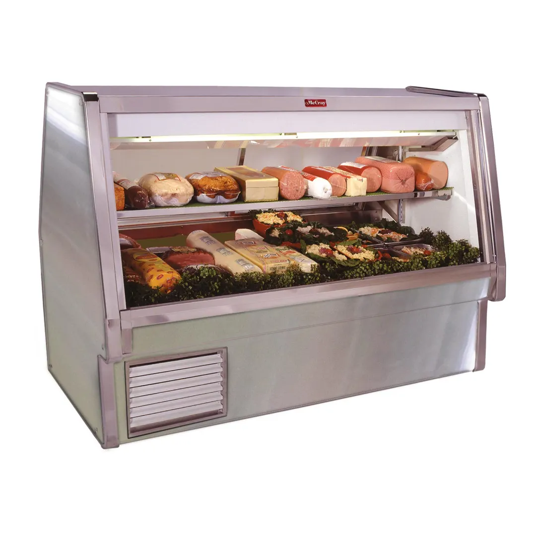 Howard-McCray SC-CDS34E-12-S-LED 149" Flat Refrigerated Deli Display Case