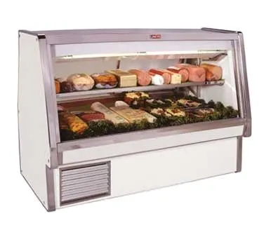 Howard-McCray SC-CDS34E-4-LED 53" Flat Refrigerated Deli Display Case