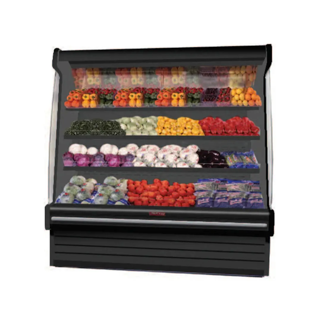 Howard-McCray SC-OP35E-8S-S-LED 99" Refrigerated Produce Display Case, Stainless