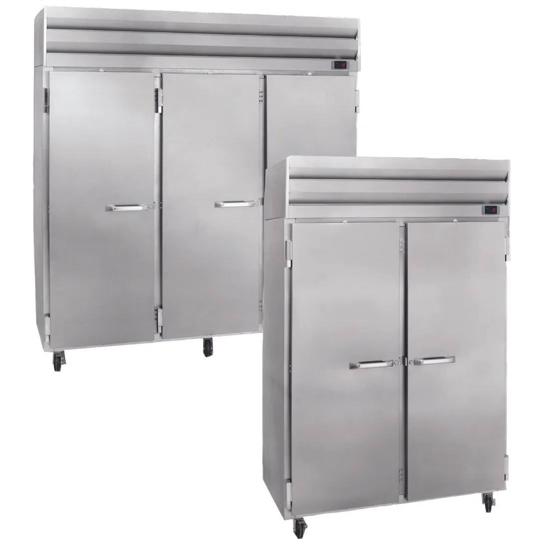 Howard-McCray SR75 78" 3-Section Reach-In Refrigerator w/ 3 Solid Doors, Top Mounted, 75 cu. ft.