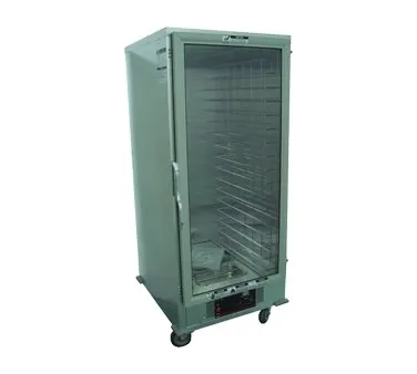 Cozoc HPC7011-WC9F9L DONUT Full Height Non-Insulated Extra Wide Donut Heated Proofer Cabinet, Mobile