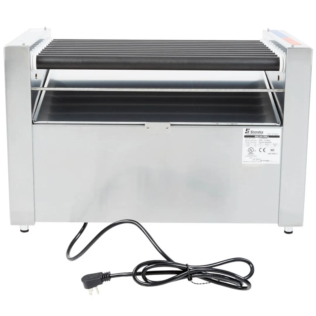 APW Wyott HRS-31 23" HotRod Hot Dog Grill w/ Infinite Controls, 11 Tru-Turn Rollers