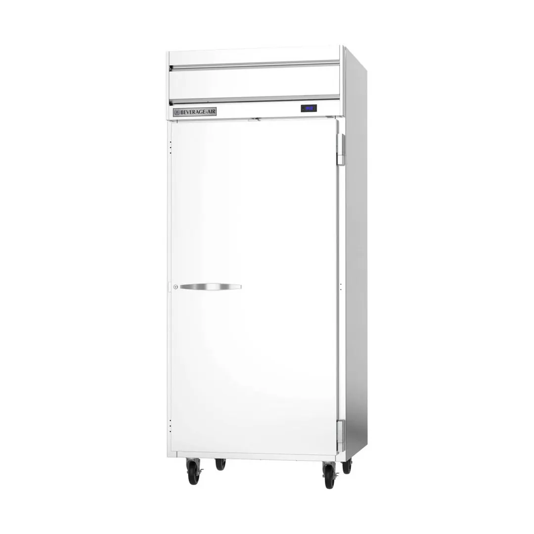 Beverage Air HRS1WHC-1S 35" 1-Section Wide Reach-In Refrigerator w/ Solid Full Door, Top Mounted, 1/4 hp, 31 cu. ft.