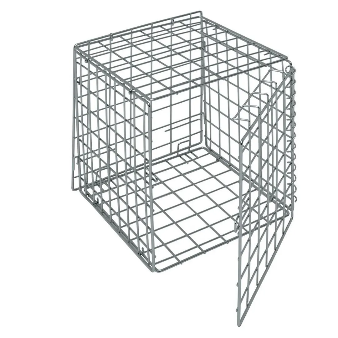 Security Cage Module Hubert 12679 Chrome Wire Lockable Security Module Cage