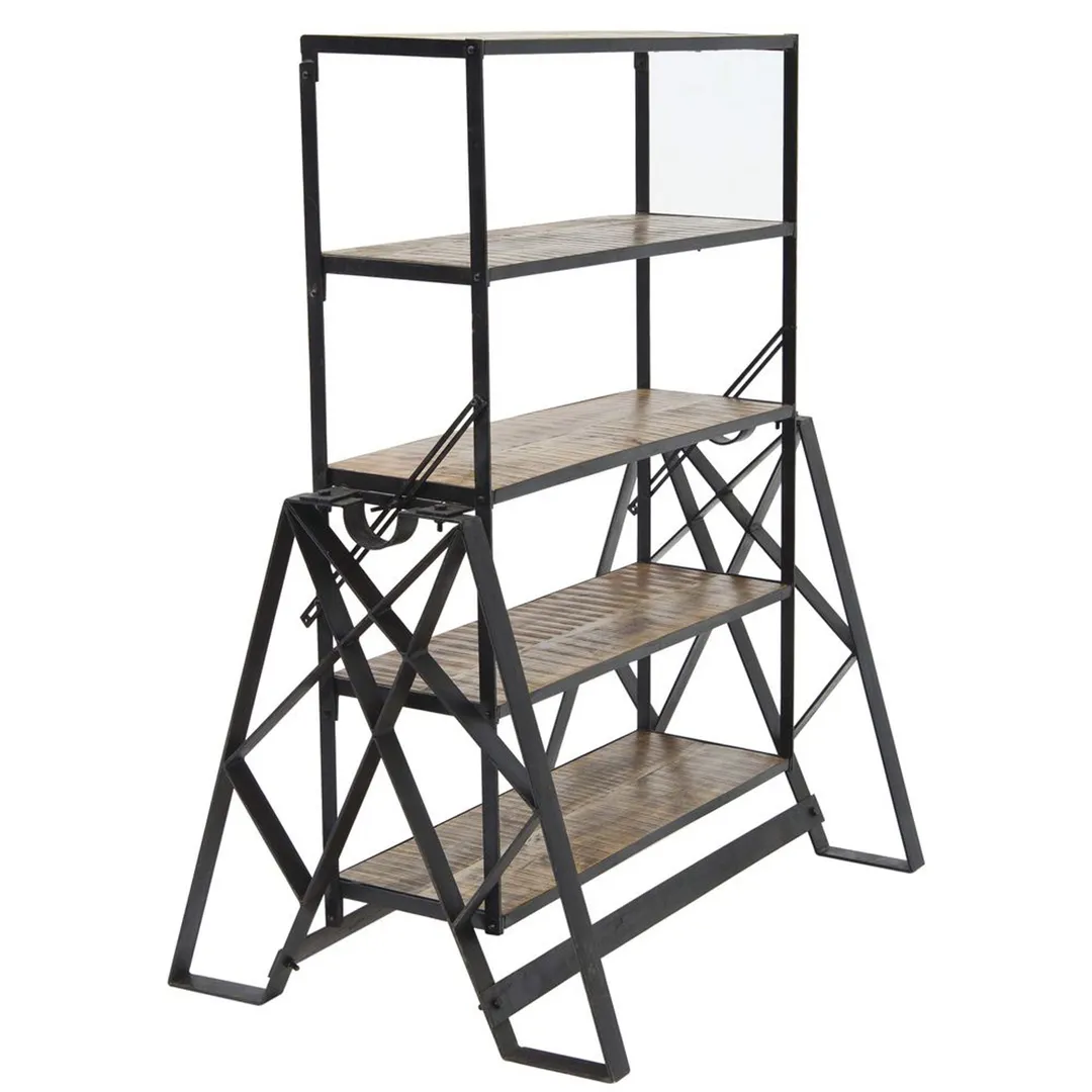 Hubert 16715 Industrial Convertible Table/Shelf, 5-Shelf, 44" X 30" X 55"H