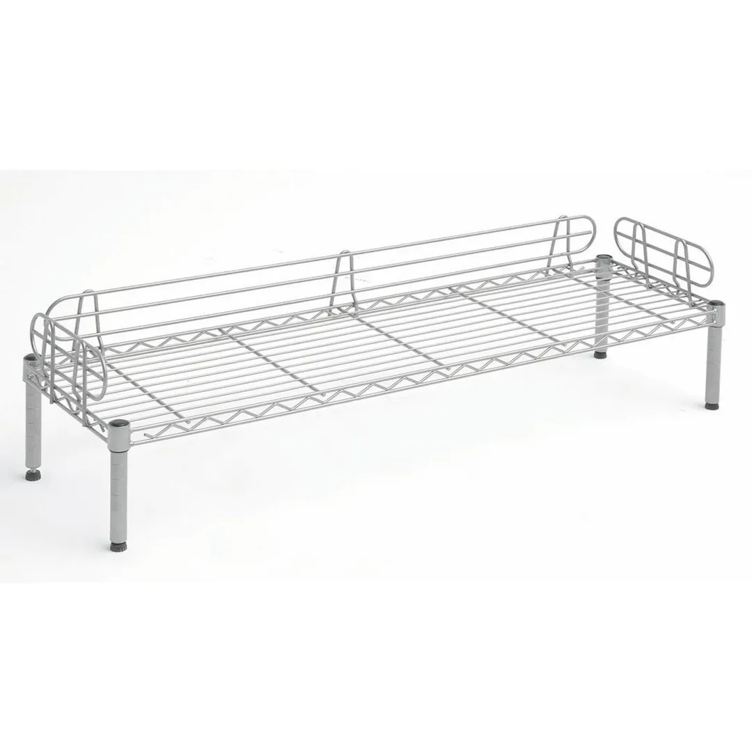 Hubert 23355 Deli Bunk, 1-Tier, 48" X 14" X 7"H, Rectangular, 800 Lb. Capacity
