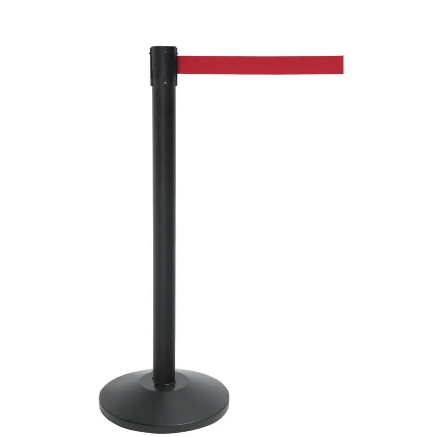 Hubert 48294 Retractable Crowd Control Stanchion