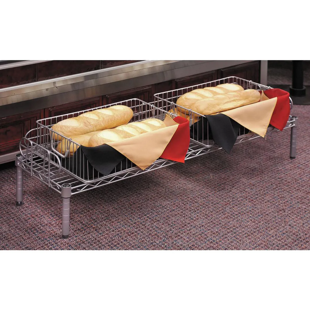 Hubert 78667 Deli Bunk, 1-Tier, 48" X 14" X 7"H, Rectangular, 300 Lb. Capacity