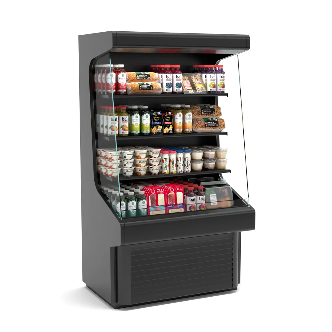 Hussmann GSVM5272A-QS 52" Self-Serve Vertical Open Air Merchandiser in White