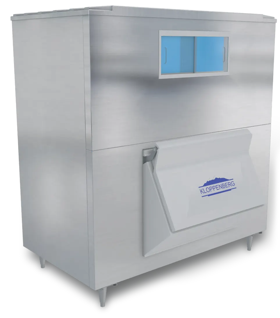 Icetro 1665-SS 60" Ice Storage Bin, 1846 lb