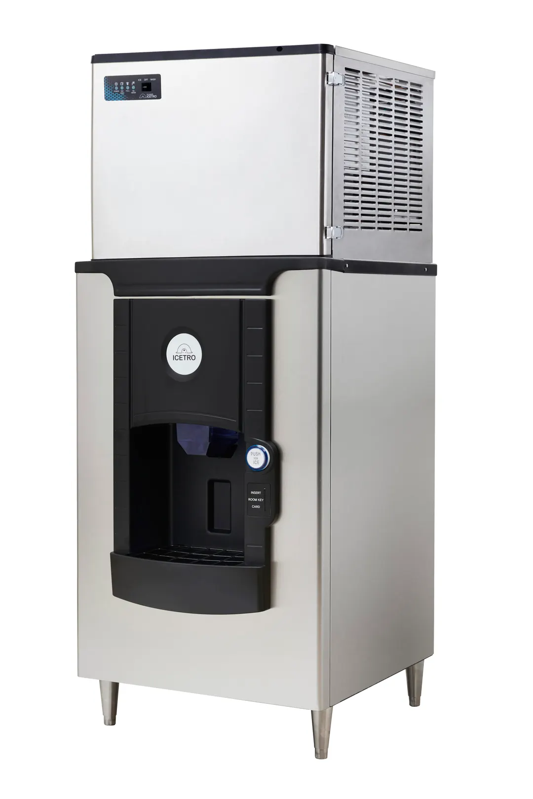 Icetro ID-H250-30 30" Half Cube Hotel Ice Dispenser, 247 lb Bin