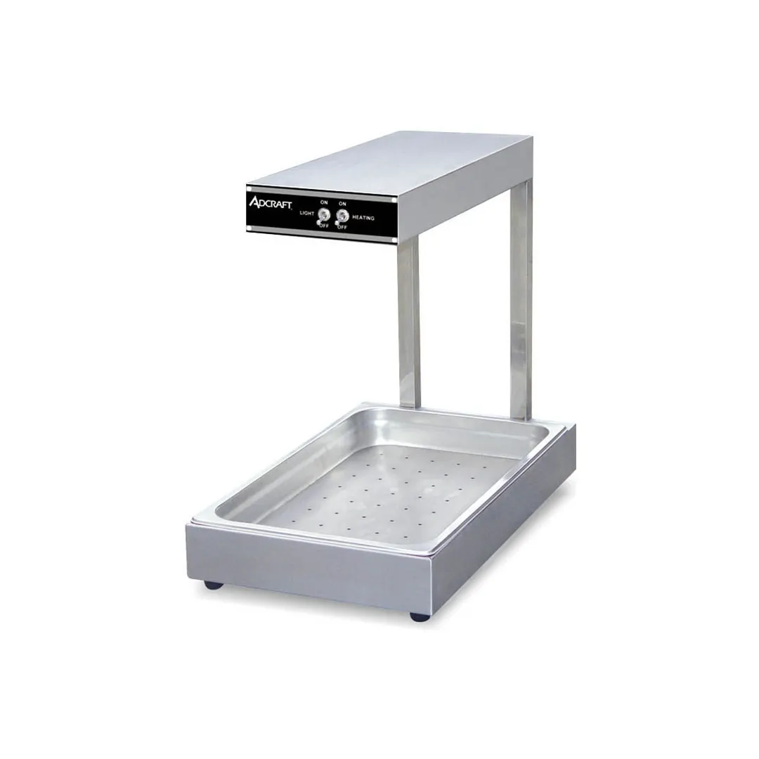 Adcraft IDW-940W Infrared French Fry/Food Warmer Display w/ Full-Size Food Pan, Raised Base