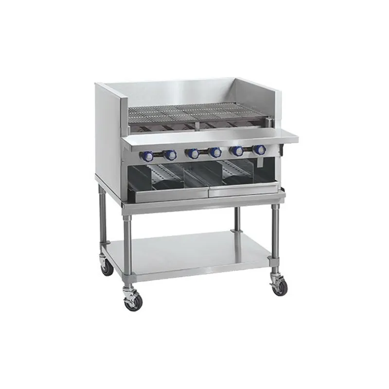 Imperial IABAT-36 Countertop Cooking Equipment Stand for IABA-36, Open Base w/ Undershelf