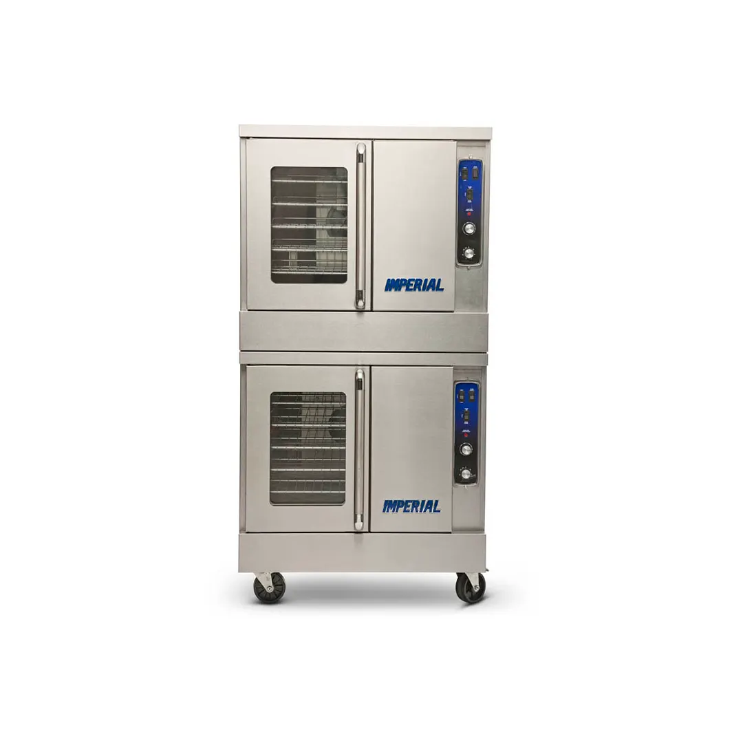 Imperial PCVDE-2 Deep-Size Electric Convection Oven w/ Manual Controls, Double Decks
