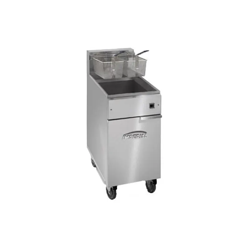 Imperial IFS-40-E Floor Model Electric Fryer, 40 lbs