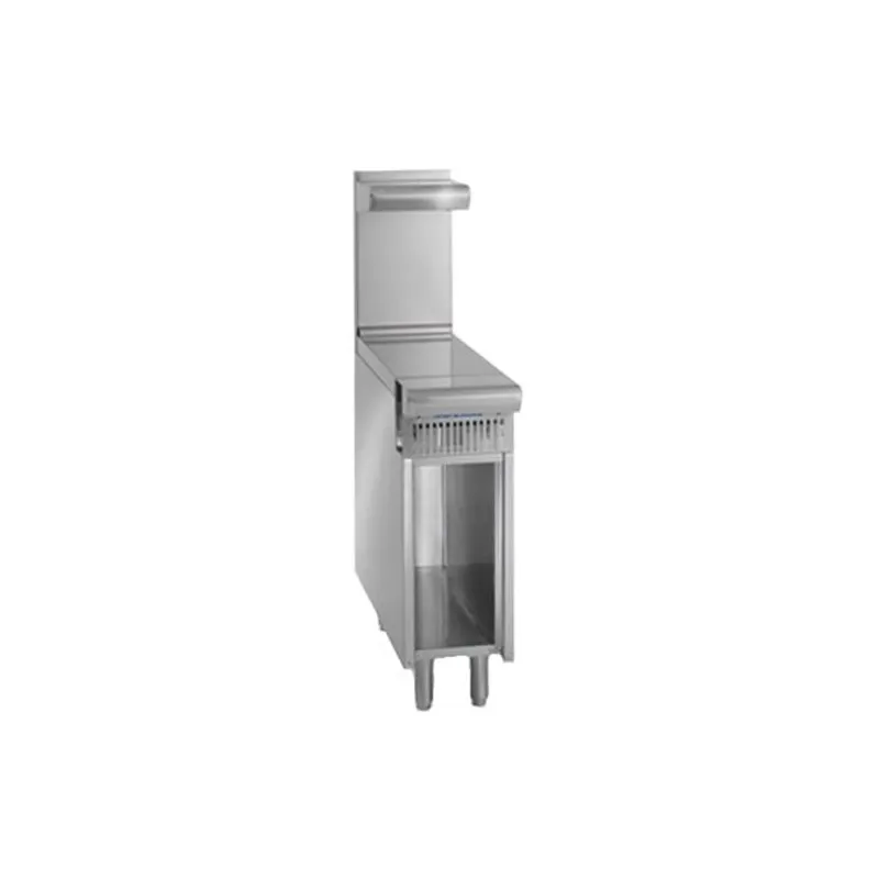 Imperial IHR-12SP 12" Heavy Duty Spreader Cabinet / Open Cabinet Base,Bottom Shelf-Stainless Steel