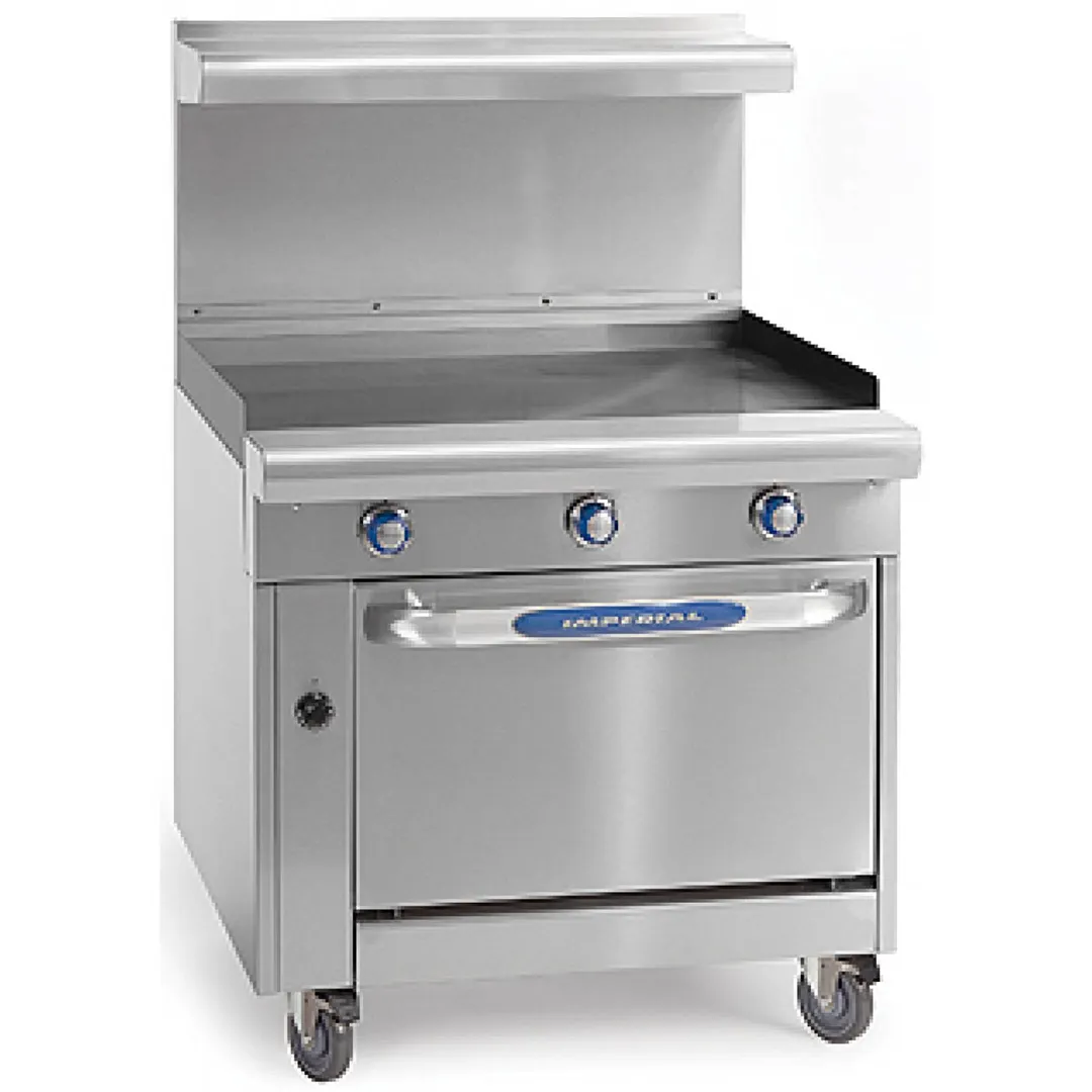 Imperial IHR-GT36-E-C Spec Series Heavy Duty Range, Electric, 36", Griddle