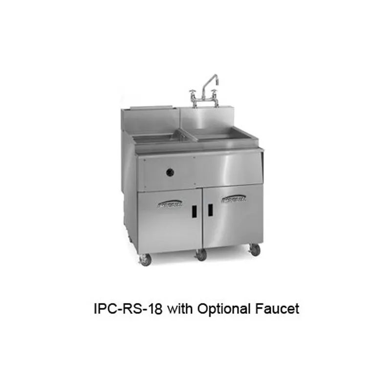 Imperial IPC-RS-14 12 Gallon Pasta Rinse Station for Pasta Cooker, Single Tank