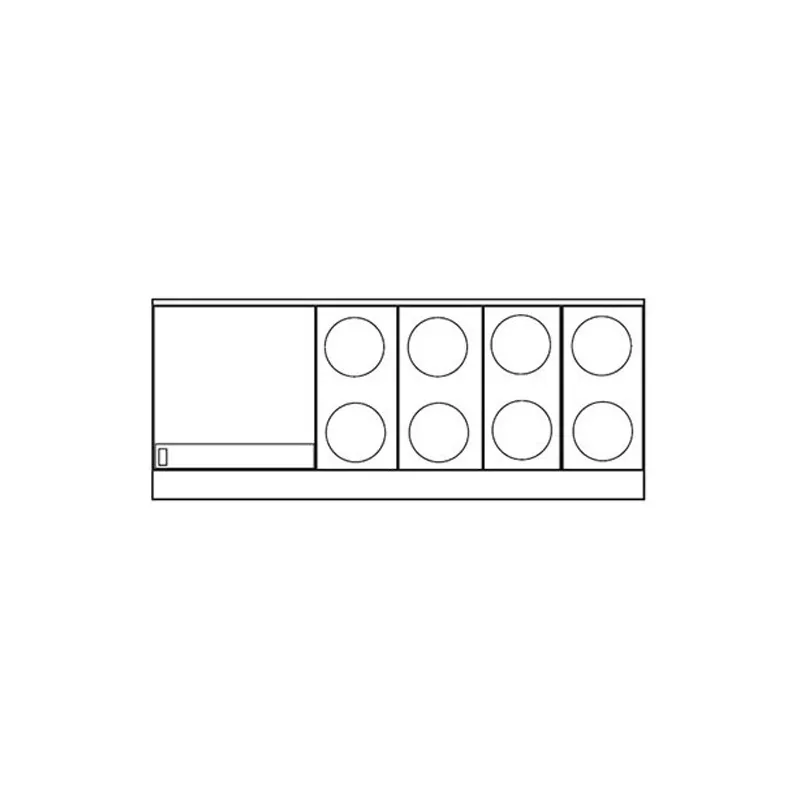 Imperial IR-8-G24T-E-CC Pro Series Restaurant Range, Electric, 72"