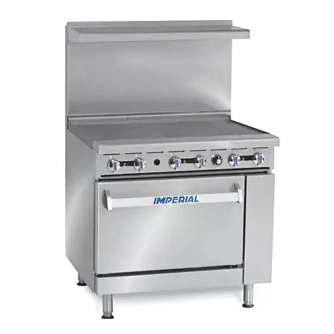 Imperial IR-G36T-E-C Pro Series Restaurant Range, Electric, 36", Griddle