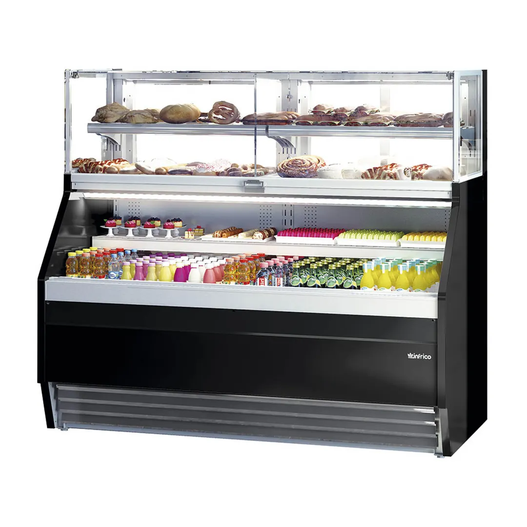 Infrico USA IDC-VCO9 39" Self Service Dry / Refrigerated Bakery Case