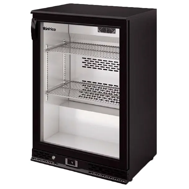 Infrico USA IMD-ERV15GD 23" Refrigerated Back Bar Cabinet w/ 5 Cu Ft Capacity, 1 Glass Door