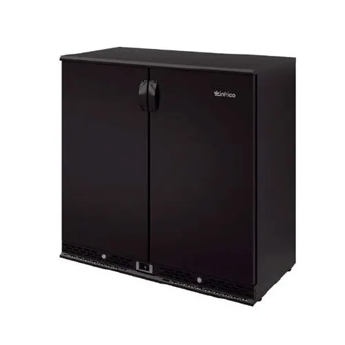 Infrico USA IMD-ERV25SD 35" Refrigerated Back Bar Cabinet w/ 8 Cu Ft, Solid Door, Digital