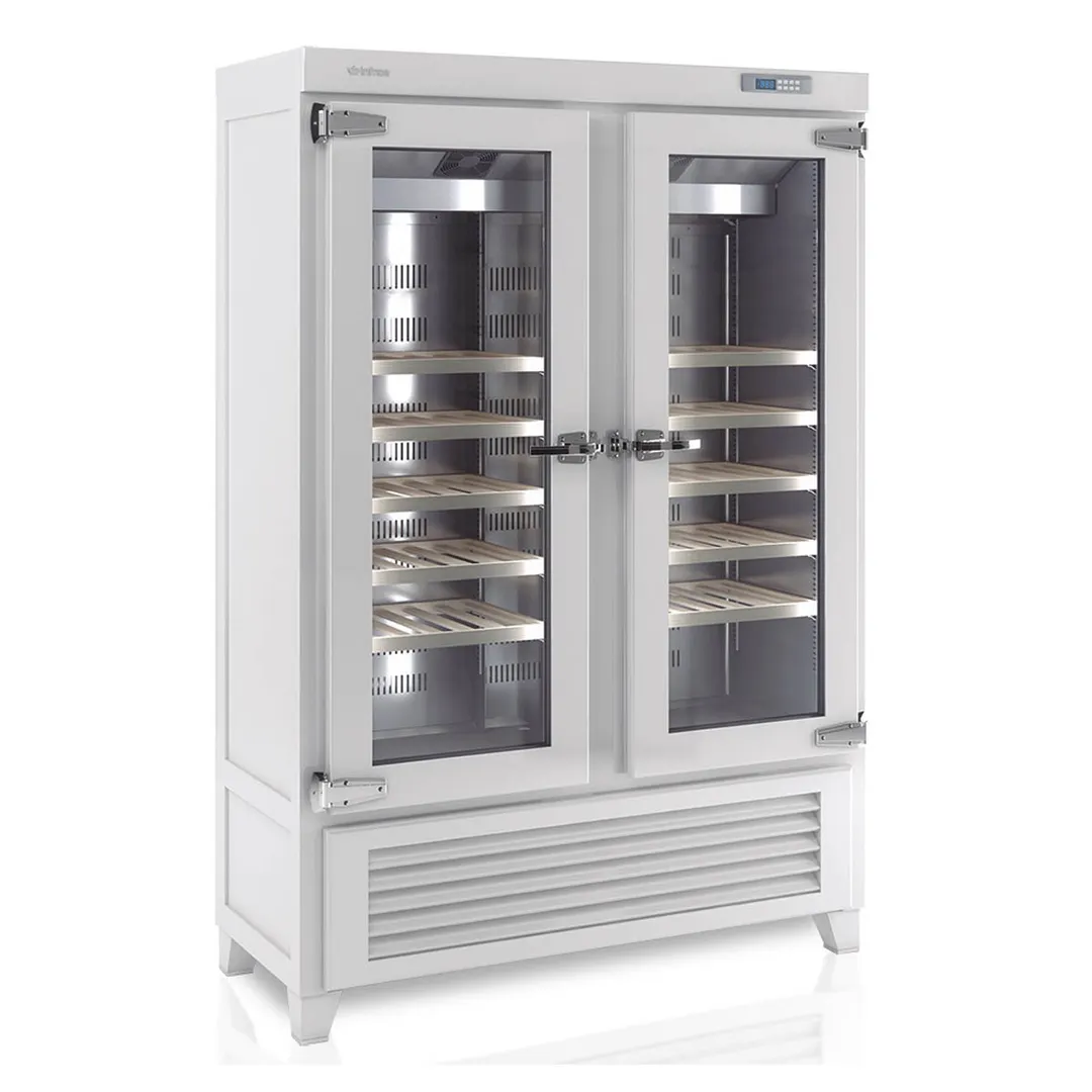 Infrico USA IMD-EVV49R2G 55" Glass Door Wine Refrigerator, Single Temperature, 22.6 cu. ft.