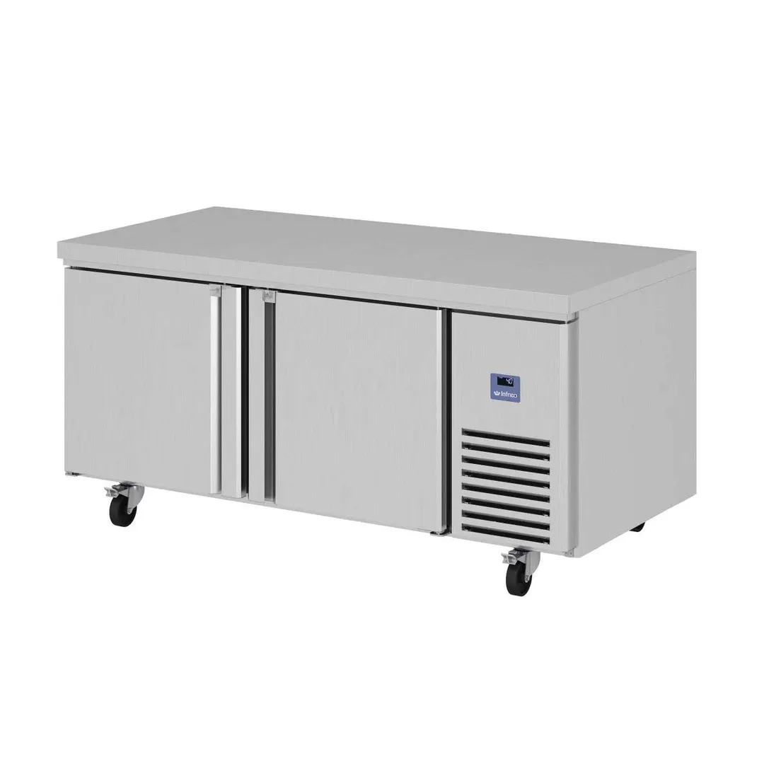 Infrico USA IUC-MR67 67" 2-Section Worktop Refrigerator w/ 2 Doors, 17 cu. ft.
