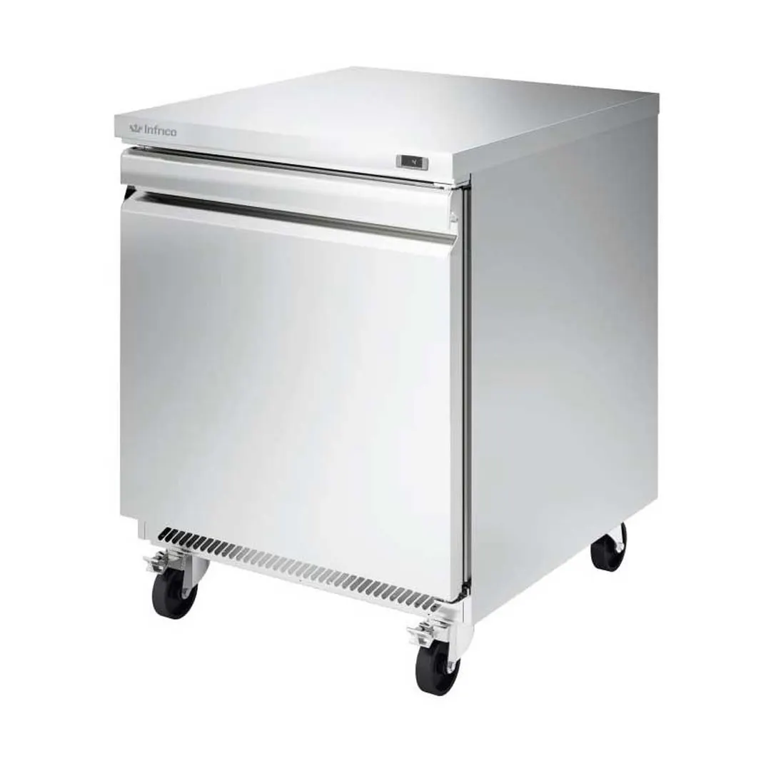 Infrico IUC-UC27R 27" 1-Section Undercounter Refrigerator w/ 1 Door, 8 cu. ft.