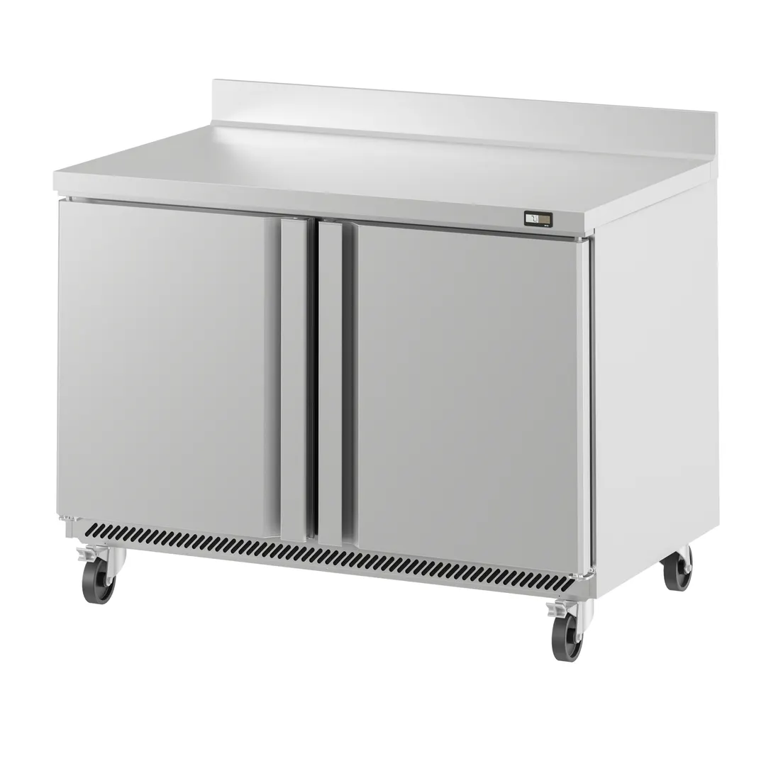 Infrico USA IUC-UC60RW 60" 2-Section Worktop Refrigerator w/ 2 Doors, 17 cu. ft.