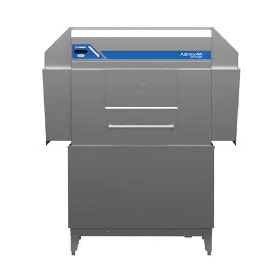 Insinger ADMIRAL VG 44" Conveyor Dishwasher, 234 Racks/Hr - 147 Gal/Hr - High Temp with Booster