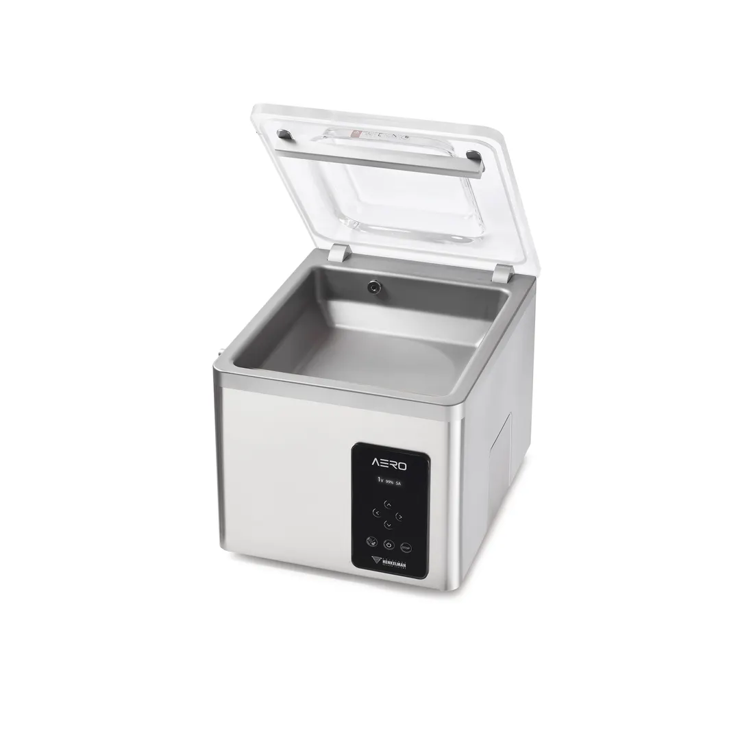 Henkelman AERO 35 Sealer, 13.7"W x 14.5"D Chamber, Stainless Steel, 0.70 HP 110-120V, 3 Programs, USB Port