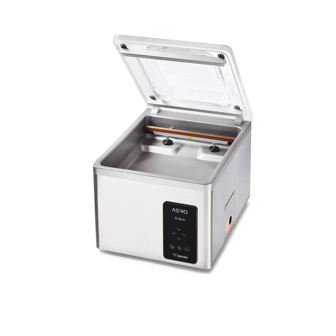 Henkelman AERO 42XLII Vacuum Sealer, 16.5"W x 16"D x 7"H Chamber, Steel, 0.80 HP, 110-120V, 6ft Cord, ETL
