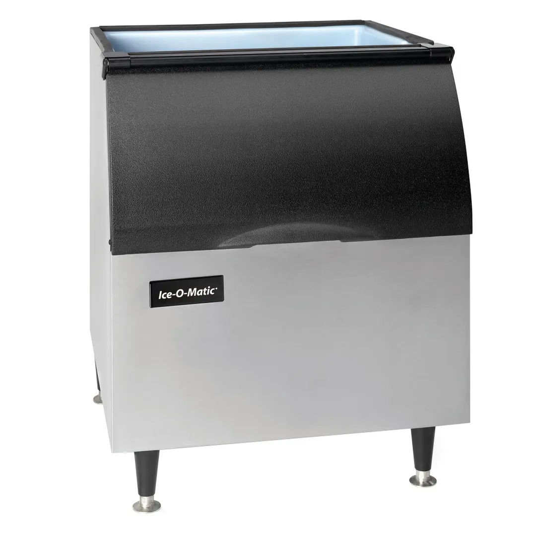 Ice-O-Matic CIM0320FA/B40PS/KBT19 Air Cooled Full Cube 313 lb Ice Machine with Bin, 344 lb Storage