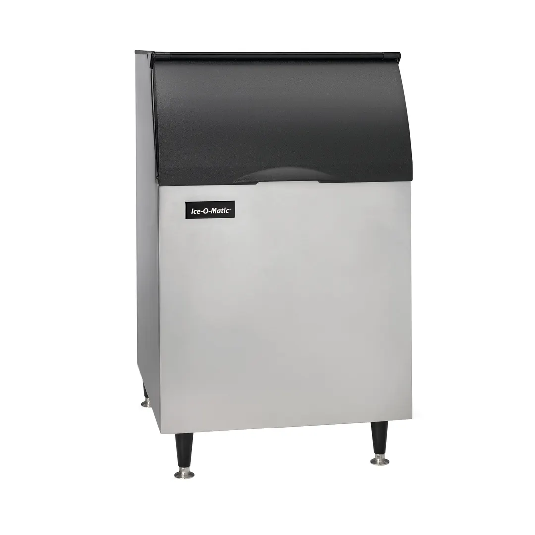 Ice-O-Matic CIM0320FA/B55PS/KBT19 Air Cooled Full Cube 313 lb Ice Machine with Bin, 510 lb Storage