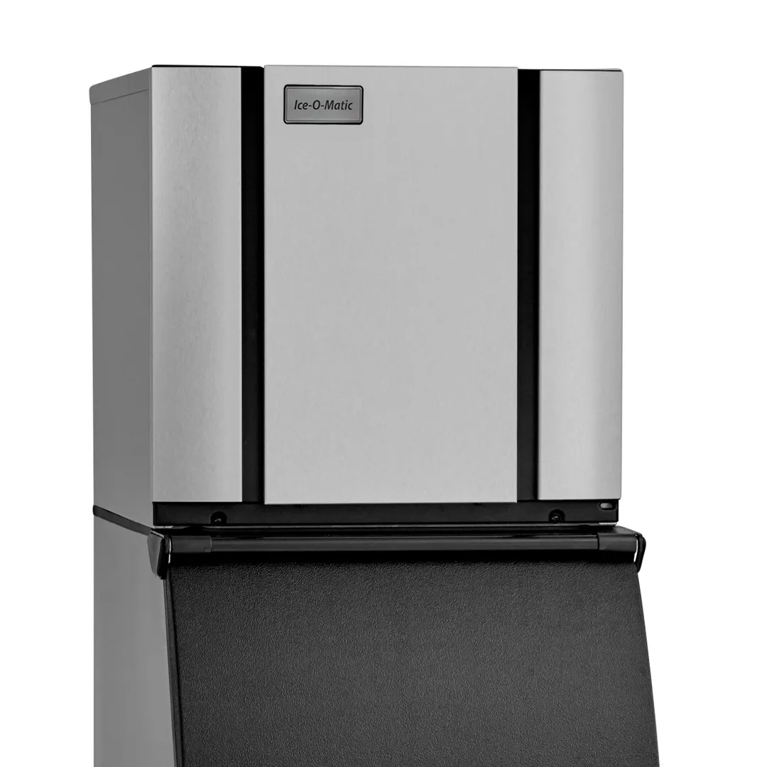 Ice-O-Matic CIM0320FA/B40PS/KBT19 Air Cooled Full Cube 313 lb Ice Machine with Bin, 344 lb Storage
