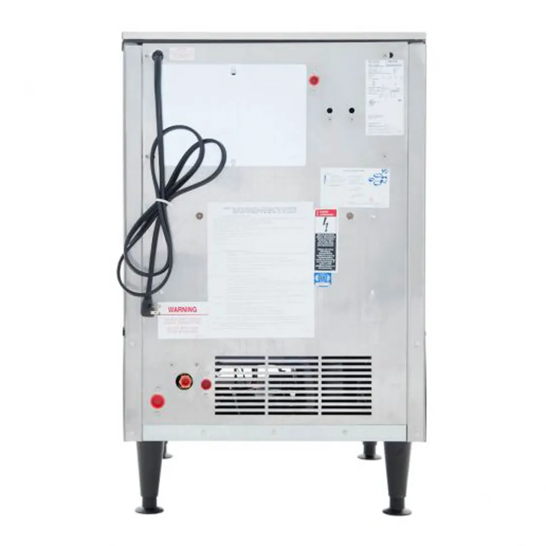 Ice-O-Matic ICEU150HW Half Size Cube Undercounter Ice Maker with 70 lbs Bin, 185 lbs/Day