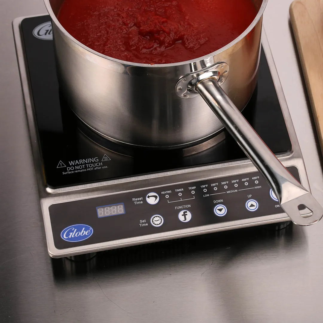 Globe IR1800 1 Burner Countertop Induction Range