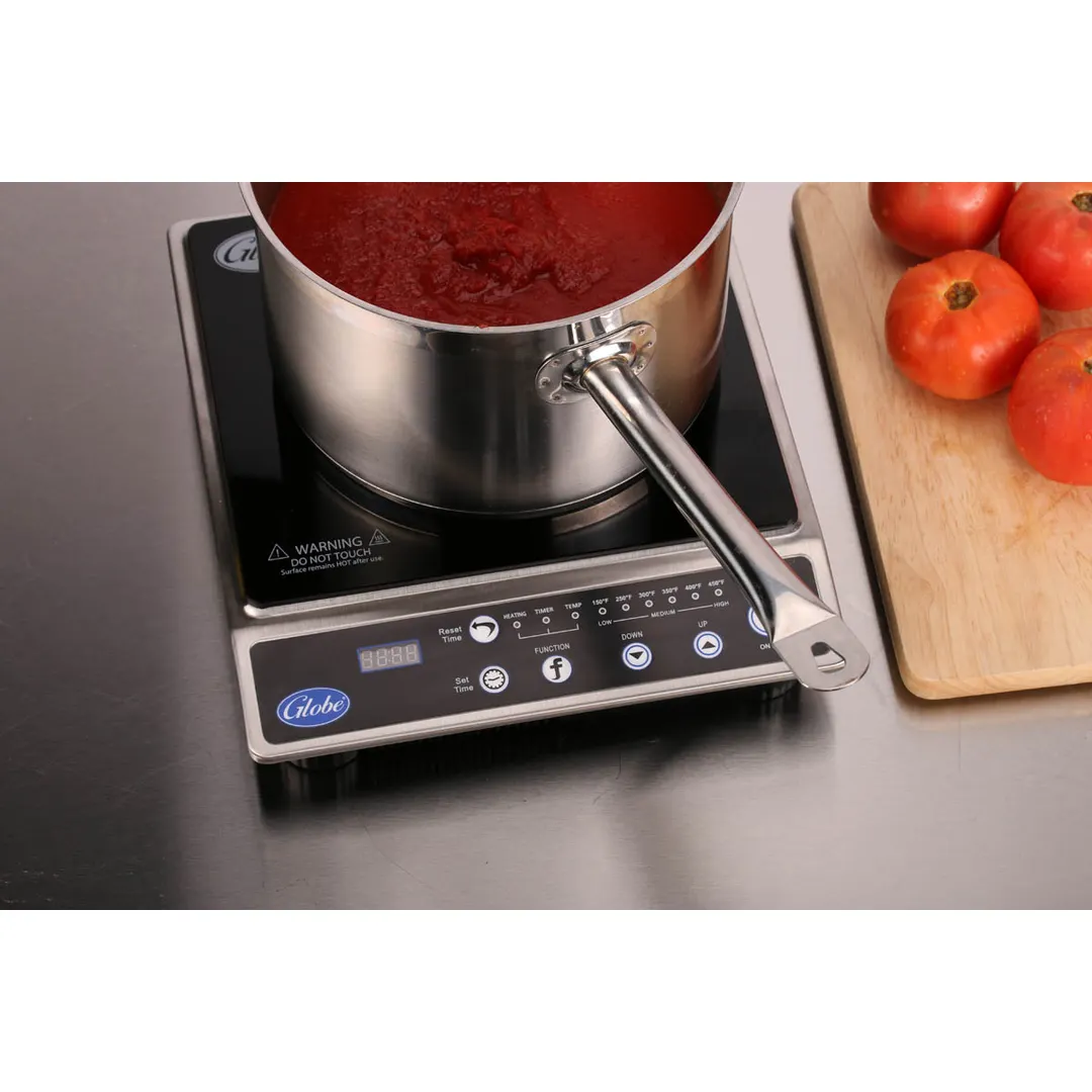 Globe IR1800 1 Burner Countertop Induction Range