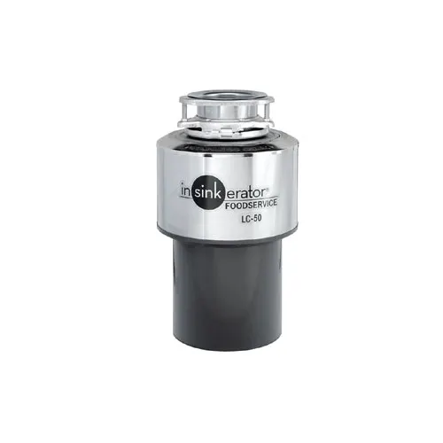 InSinkErator LC-50 Disposer, All Stainless Steel / Adjustable Inlet - 1/2 Hp (Unit Only)