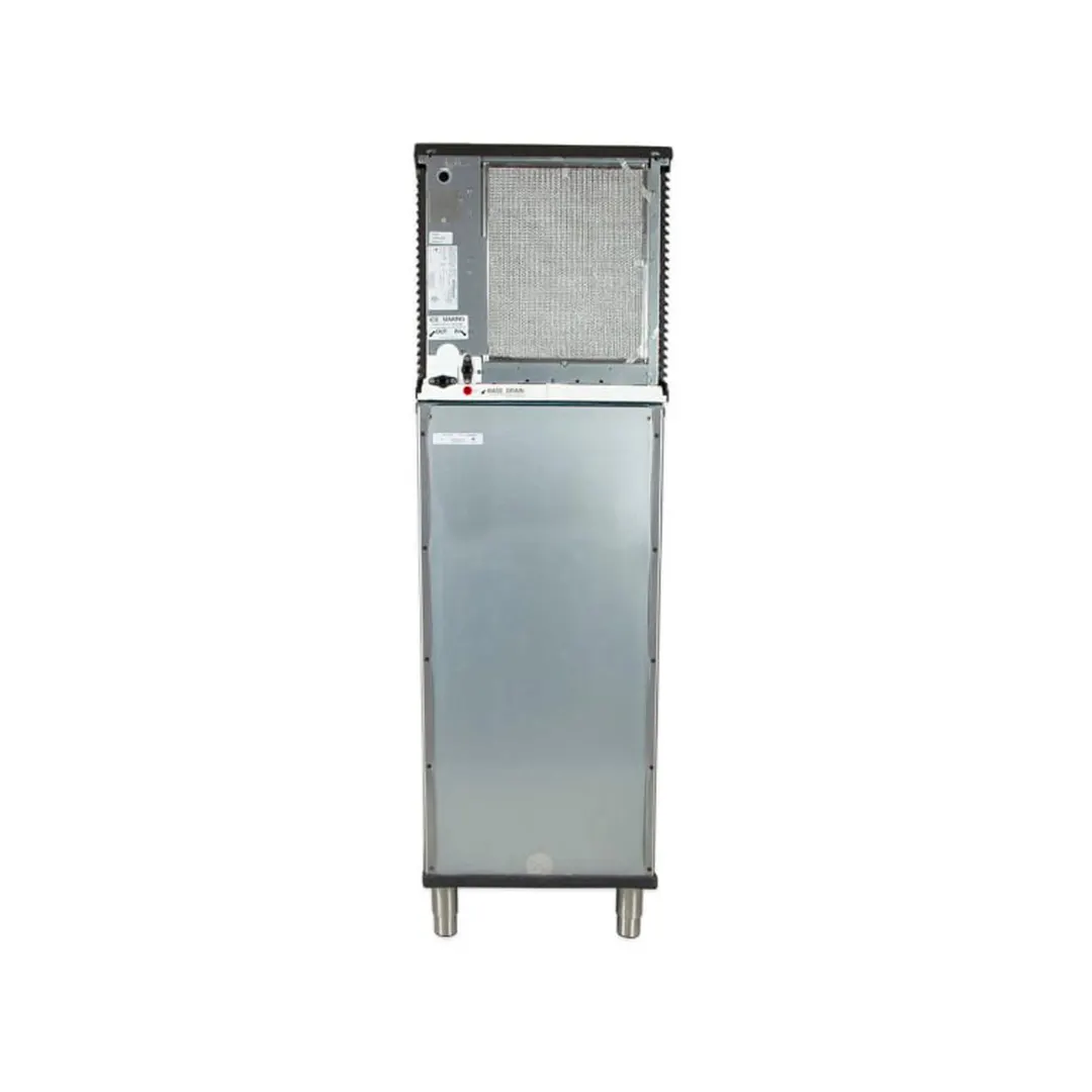 Manitowoc IYT0620A/D320 Air Cooled Half Cube 575 lb Ice Machine with Bin, 265 lb Storage