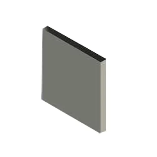 Jade DR-36-BIST 36" x 36" Stainless Steel Bistro Backguard Flue Riser without Shelves