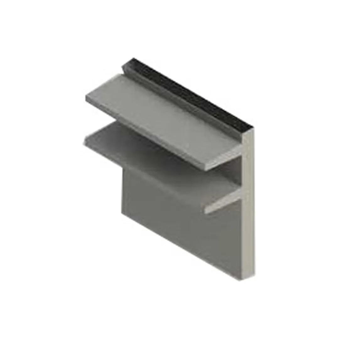 Jade DS-54 54" x 36" Stainless Steel Titan Backguard Flue Riser with Double Solid Shelves
