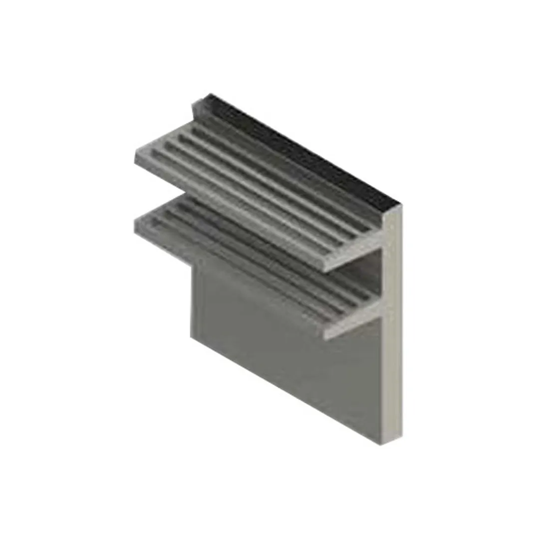 Jade DTS-12 12" x 36" Stainless Steel Titan Backguard Flue Riser with Double Tubular Shelves