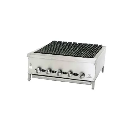 Jade JB-30 30" Countertop Gas Radiant Charbroiler w/ (5) Burners, 75.000 BTU