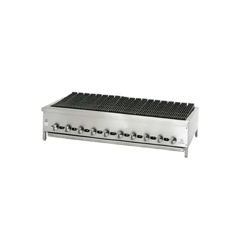 Jade JB-60 60" Countertop Gas Radiant Charbroiler w/ (10) Burners, 150.000 BTU
