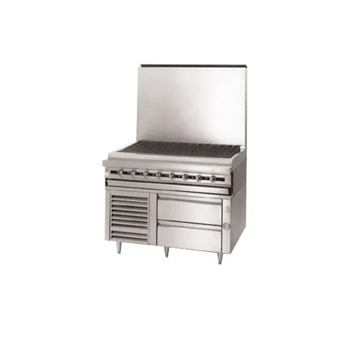 Jade JRLH-02S-T-36 36" 2 Drawers Freezer Chef Base, (2) 12" x 20" Pan Capacity