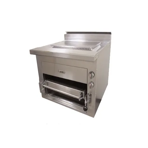 Jade JSHBI-36P Titan™ Heavy Duty Upright Infrared Plancha Broiler, Gas, 36"