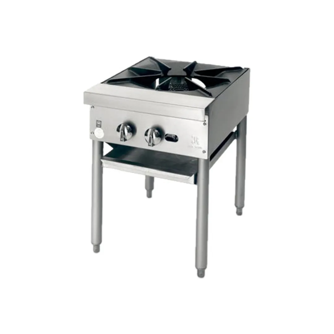 Jade JSP-120 18" Gas Stock Pot Range w/ (1) Three Ring Burner, Manual Controls, 120.000 BTU